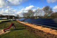 Hockeyvereniging Bully uit Oldenzaal is begonnen met het aanleggen van zonnepanelen op haar sportpark, om zo energiekosten te besparen.